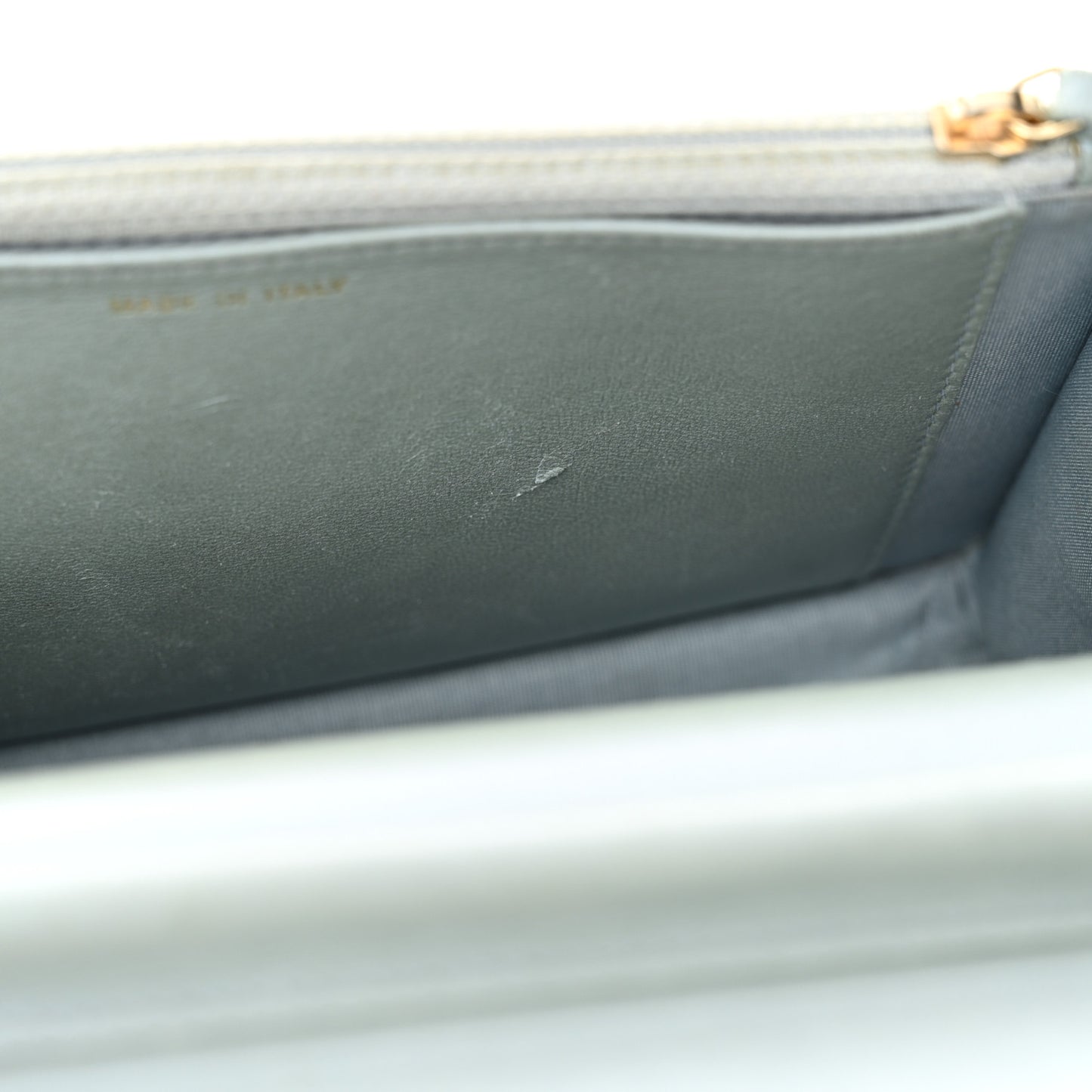 Lizard Wallet on Chain WOC Light Grey