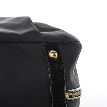 Prada Tessuto Nylon Spazzolato Tote Black 9 of 10