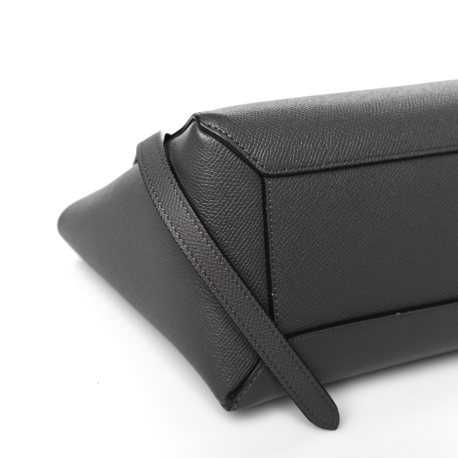 Celine Grained Calfskin Micro Belt Bag Grey 8 of 9
