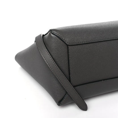 Celine Grained Calfskin Micro Belt Bag Grey 8 of 9