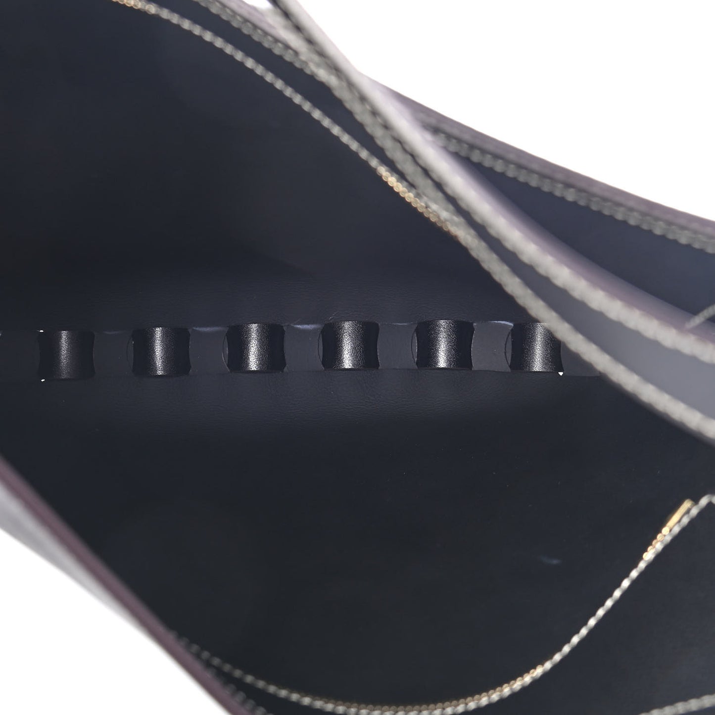 Small Grain Smooth Calfskin Large Darryl Hobo Black