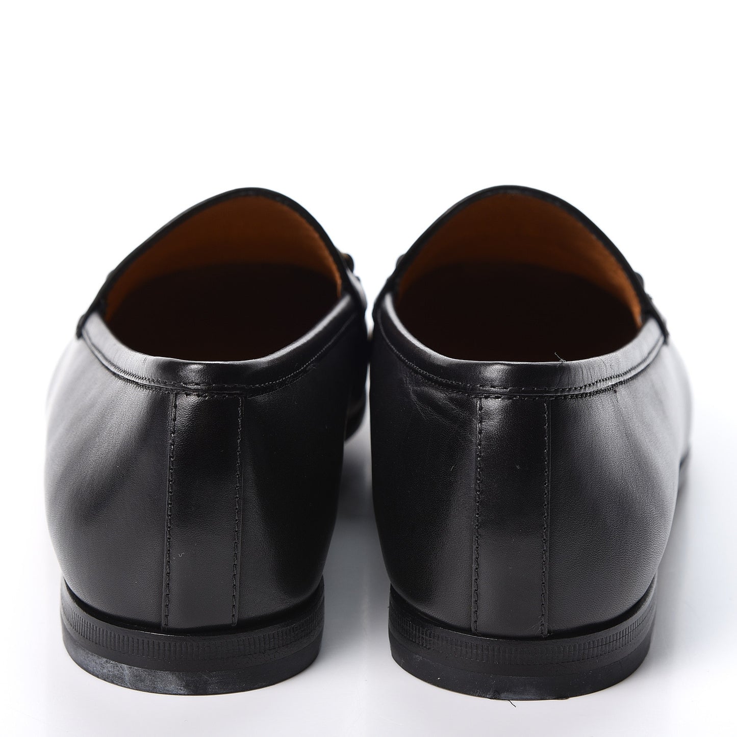 Calfskin Womens Jordaan Loafers 38.5 Black