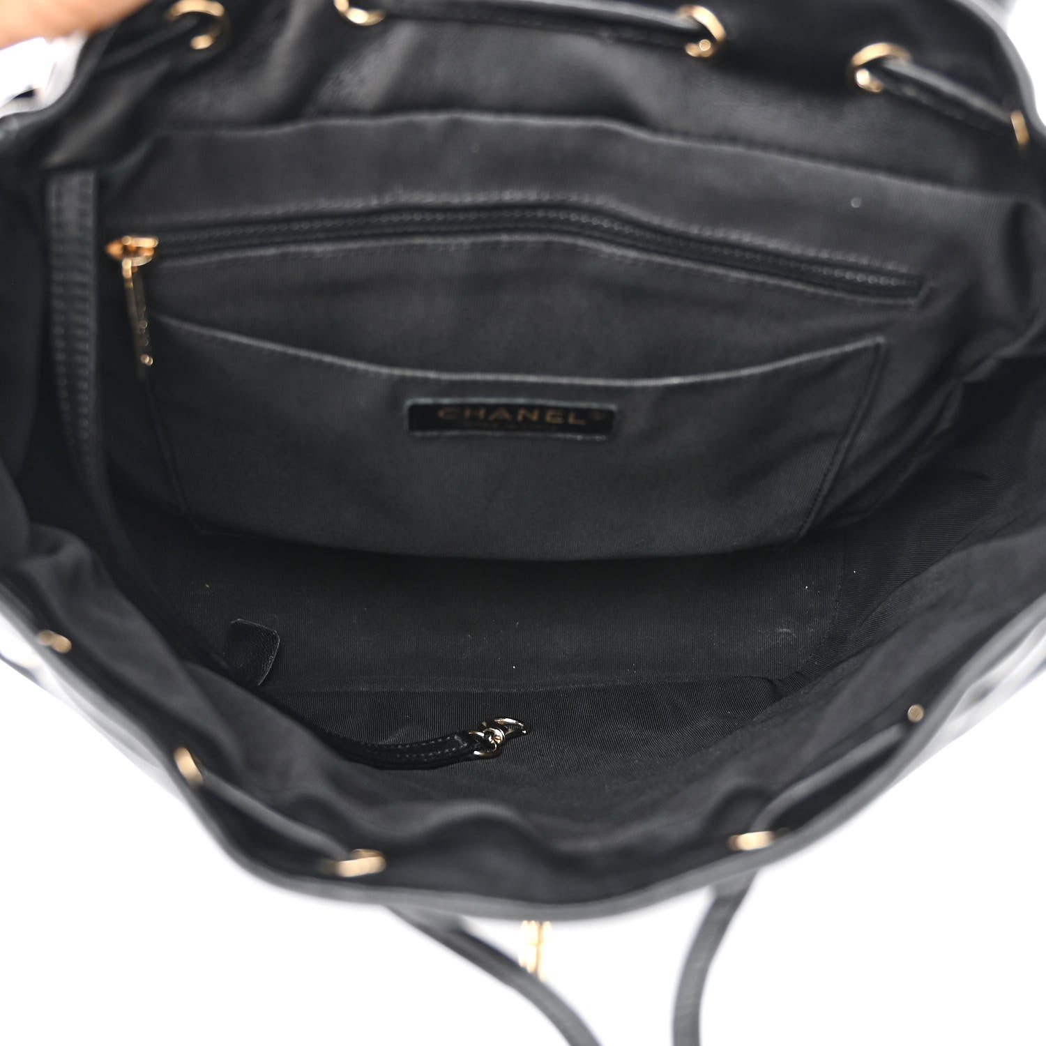Chanel Lambskin Quilted Large Urban Spirit Backpack Black 5 of 12