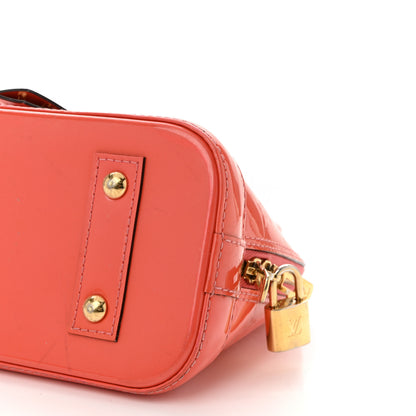 Louis Vuitton Vernis Alma BB Rose Litchi 10 of 12