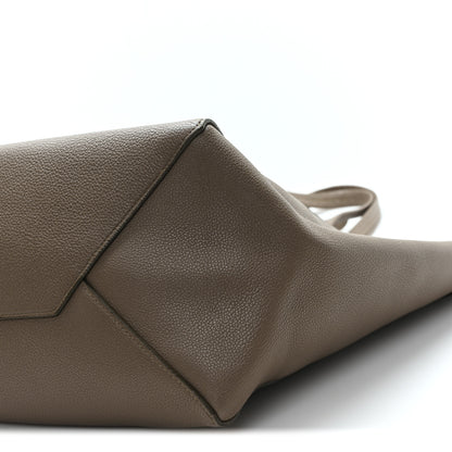 Celine Soft Grained Calfskin Small Belt Cabas Phantom Taupe 8 of 9