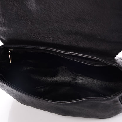 Chanel Caviar Half Moon Large Flap Black 5 of 7