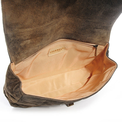 Chanel Distressed Suede Puzzle 2.55 Reissue 225 Flap Brown 5 of 8