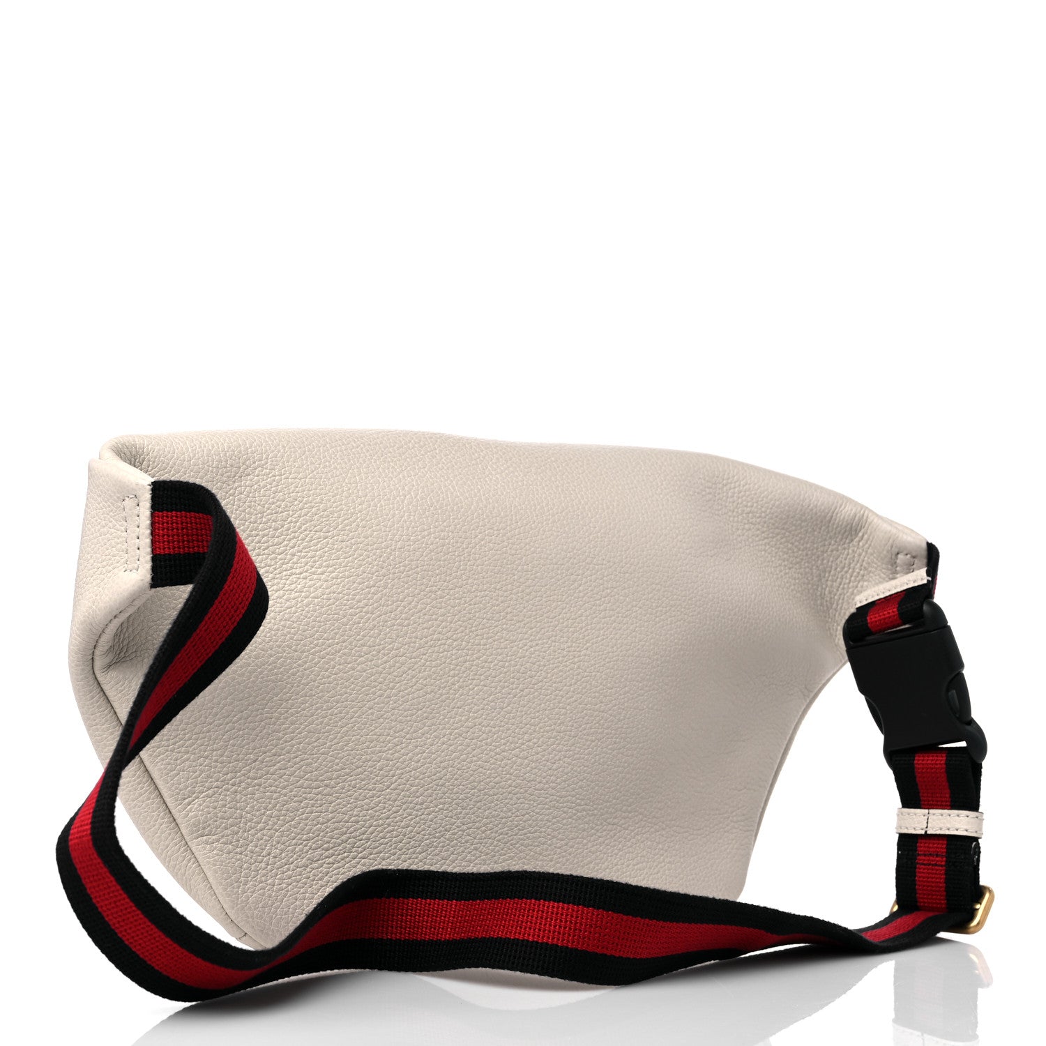Gucci Grained Calfskin Logo Belt Bag White 3 of 10