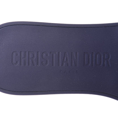 Christian Dior Technical Stretch Fabric Camouflage Dio(r)evolution Slide Sandals 36 Deep Blue 9 of 11