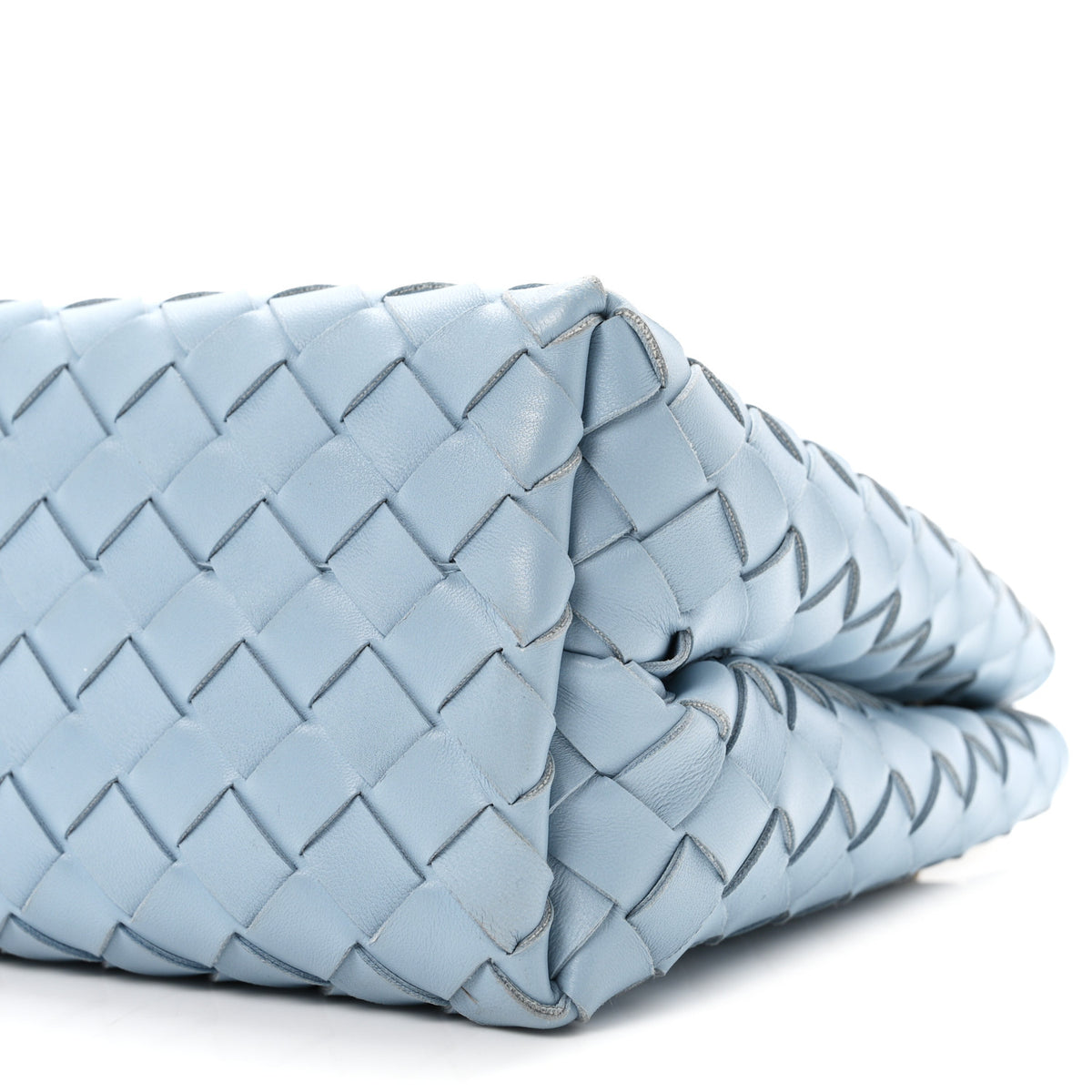 Nappa Intrecciato Small Andiamo Shoulder Bag Ice