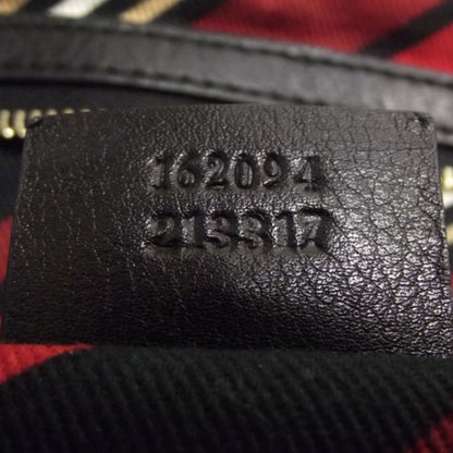 Gucci Leather Britt Shoulder Bag Black 9 of 11