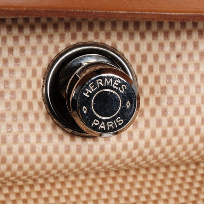 Hermes Toile Herbag Backpack GM Natural 6 of 8
