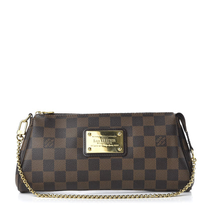 Louis Vuitton Damier Ebene Eva Clutch 1 of 10