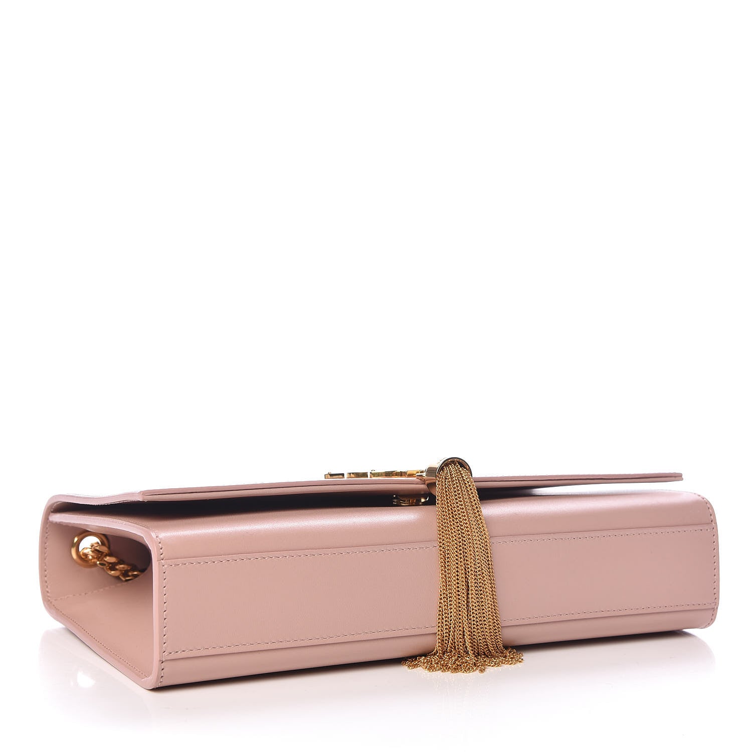 Saint Laurent Smooth Calfskin Medium Classic Monogram Kate Tassel Satchel Pink 4 of 8