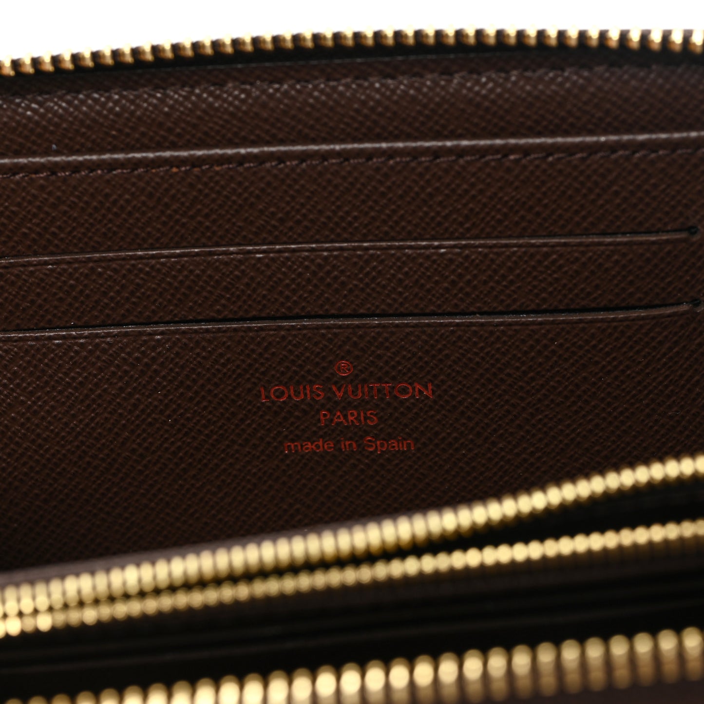 Damier Ebene Porte-Monnaie Zippy Wallet