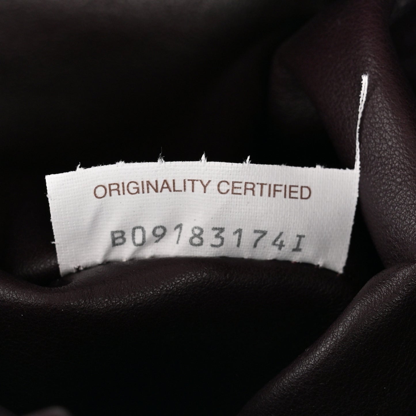 Calfskin The Pouch Chain Grape