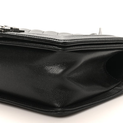 Chanel Caviar Quilted Medium Boy Flap Black 10 of 12