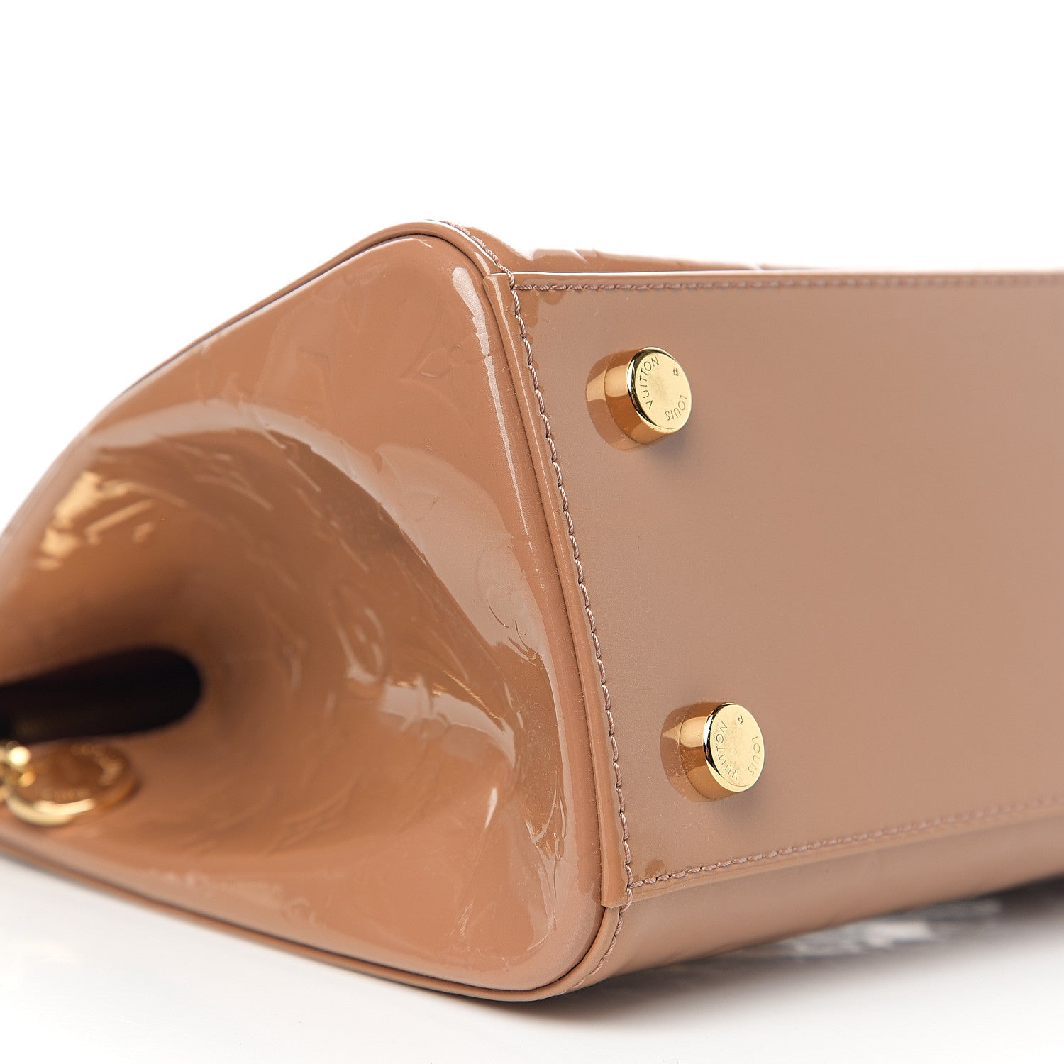 Louis Vuitton Vernis Brea MM Rose Velours 7 of 8