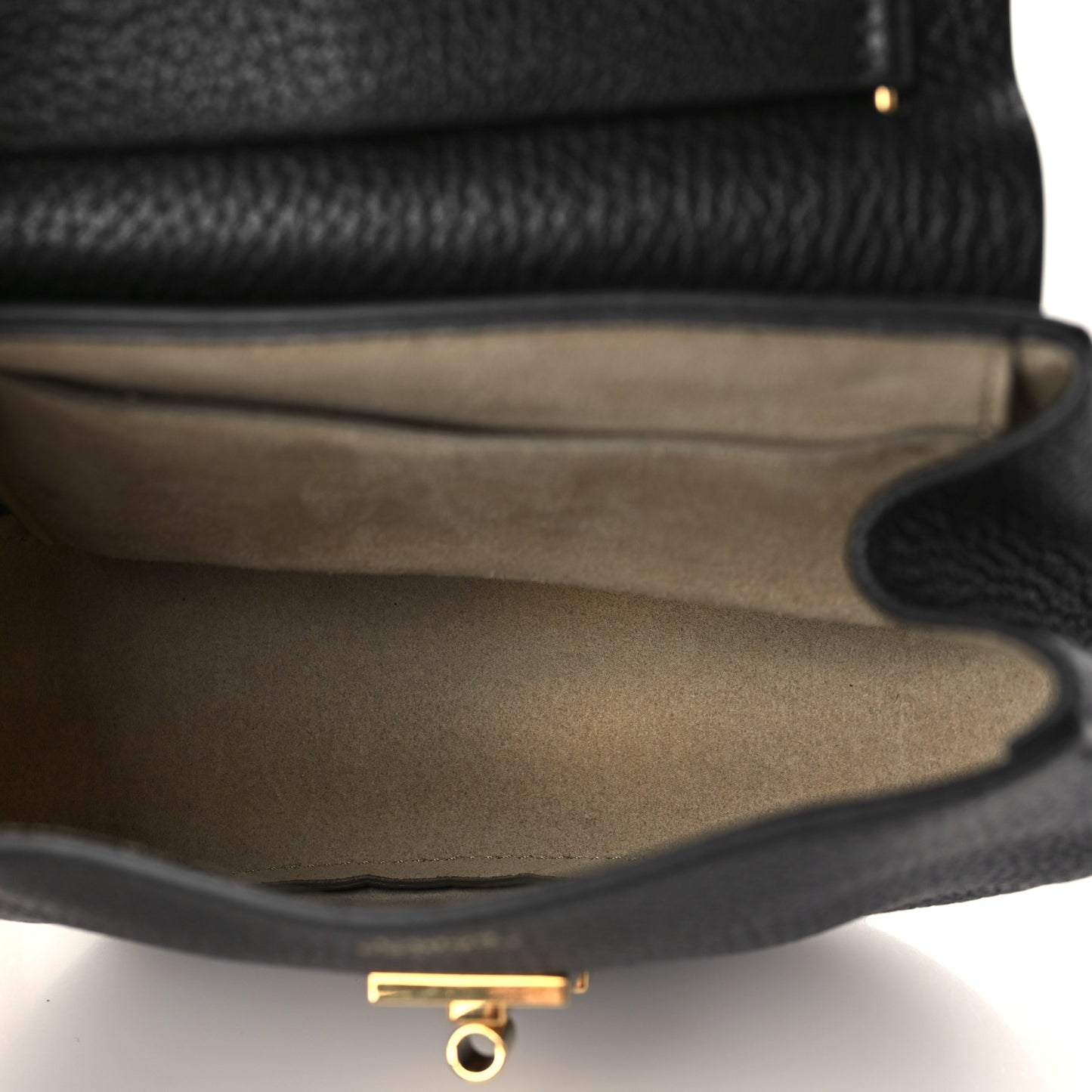 Grained Lambskin Mini Drew Shoulder Bag Black