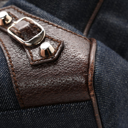 Balenciaga Denim Box Bag Chocolate 12 of 12