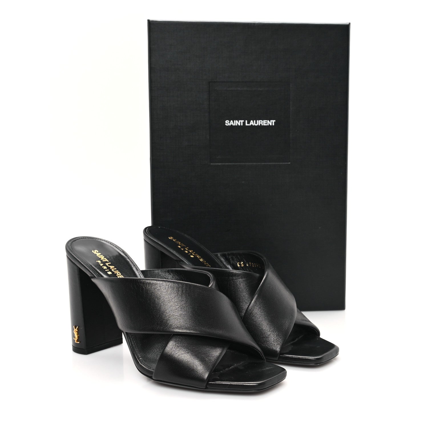 Saint Laurent Calfskin LouLou Mules 39 Black 11 of 11