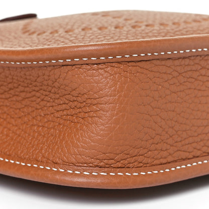 Hermes Taurillon Clemence Evelyne TPM Gold 7 of 9