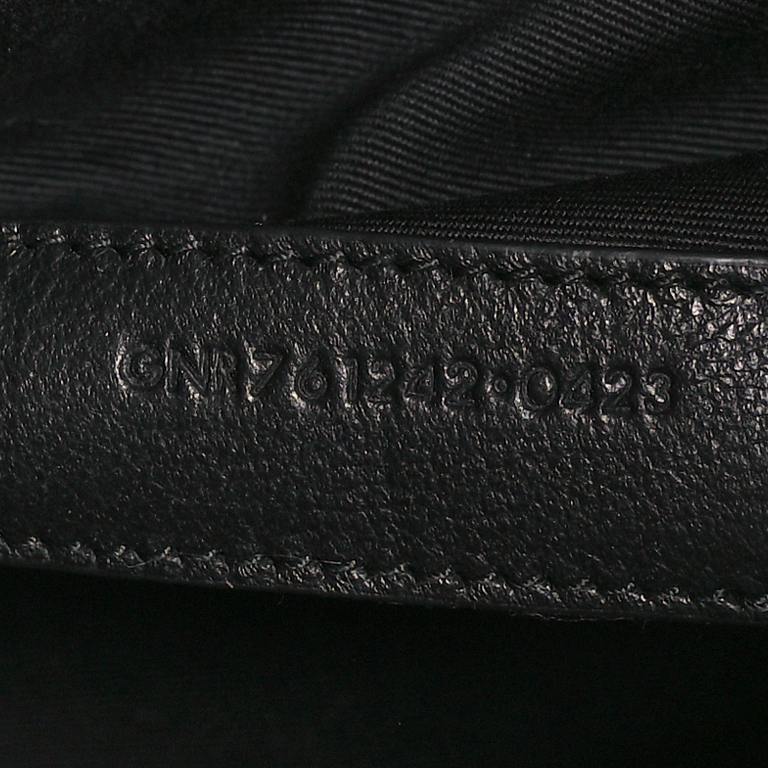 Saint Laurent Lambskin Matelasse Monogram Joe Nano Bucket Bag Light Musk 7 of 11