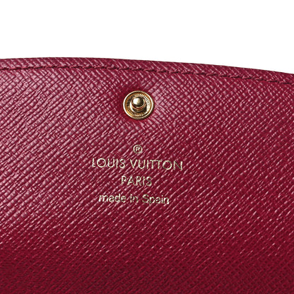 Louis Vuitton Monogram Emilie Wallet Fuchsia 6 of 8