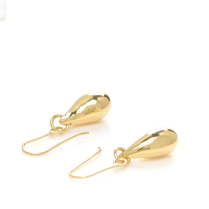Tiffany 18K Yellow Gold Elsa Peretti 12mm Teardrop Earrings 5 of 5
