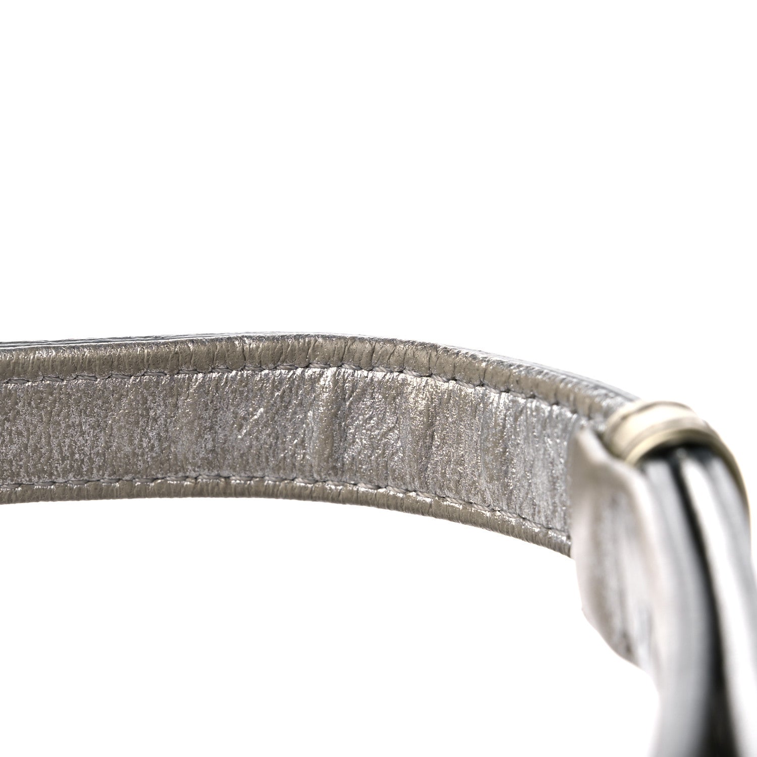 Chanel Metallic Patent Calfskin Quilted Small Boy Flap Silver 14 of 15