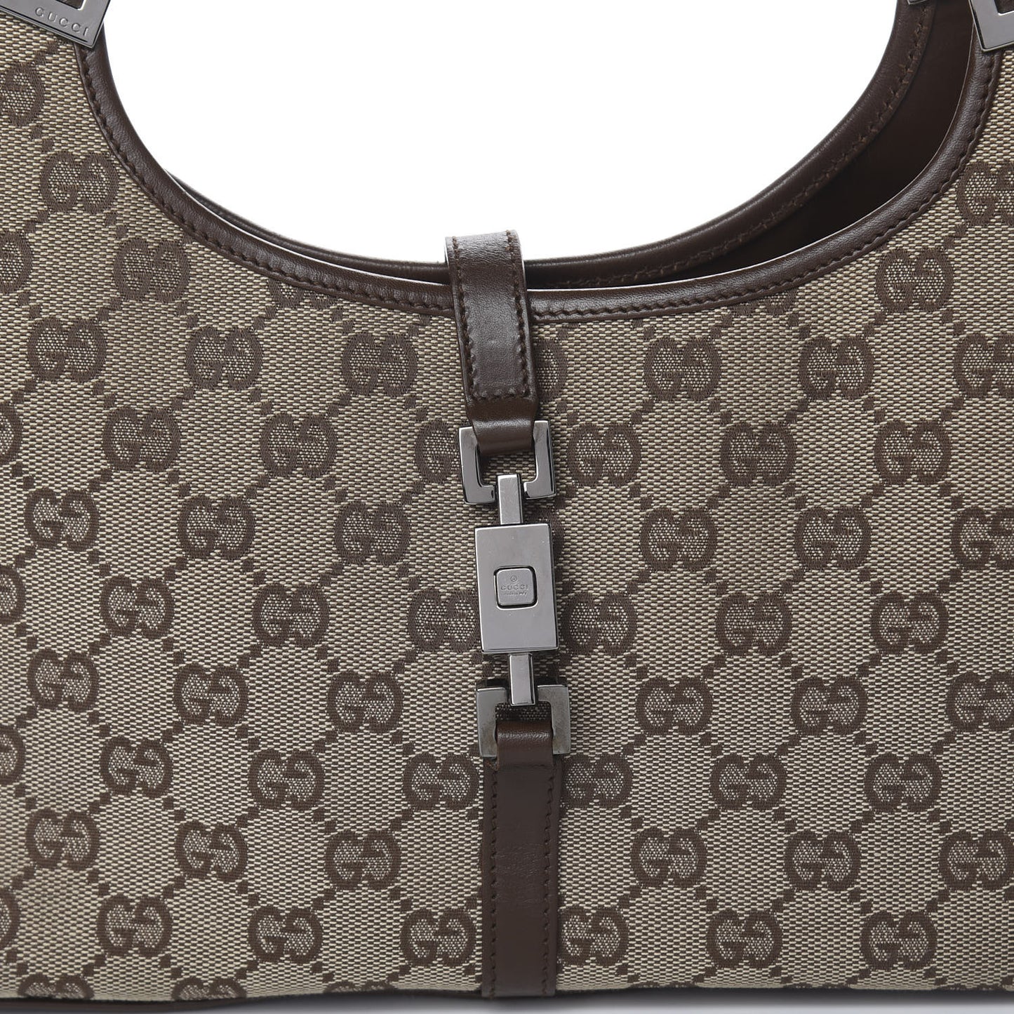 Monogram Small Bardot Bag Dark Brown