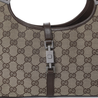 Gucci Monogram Small Bardot Bag Dark Brown 15 of 15