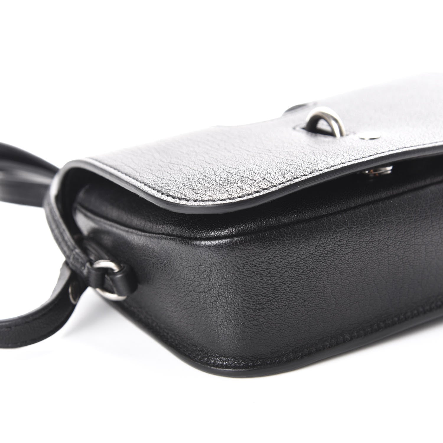 Saint Laurent Lambskin Toy Charlotte Messenger Bag Black 7 of 9