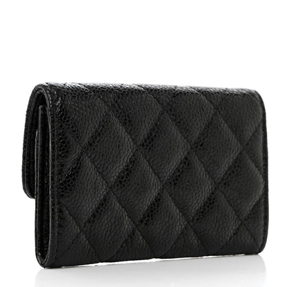 Chanel Caviar Quilted Incognito Flap Card Holder Black 3 of 8