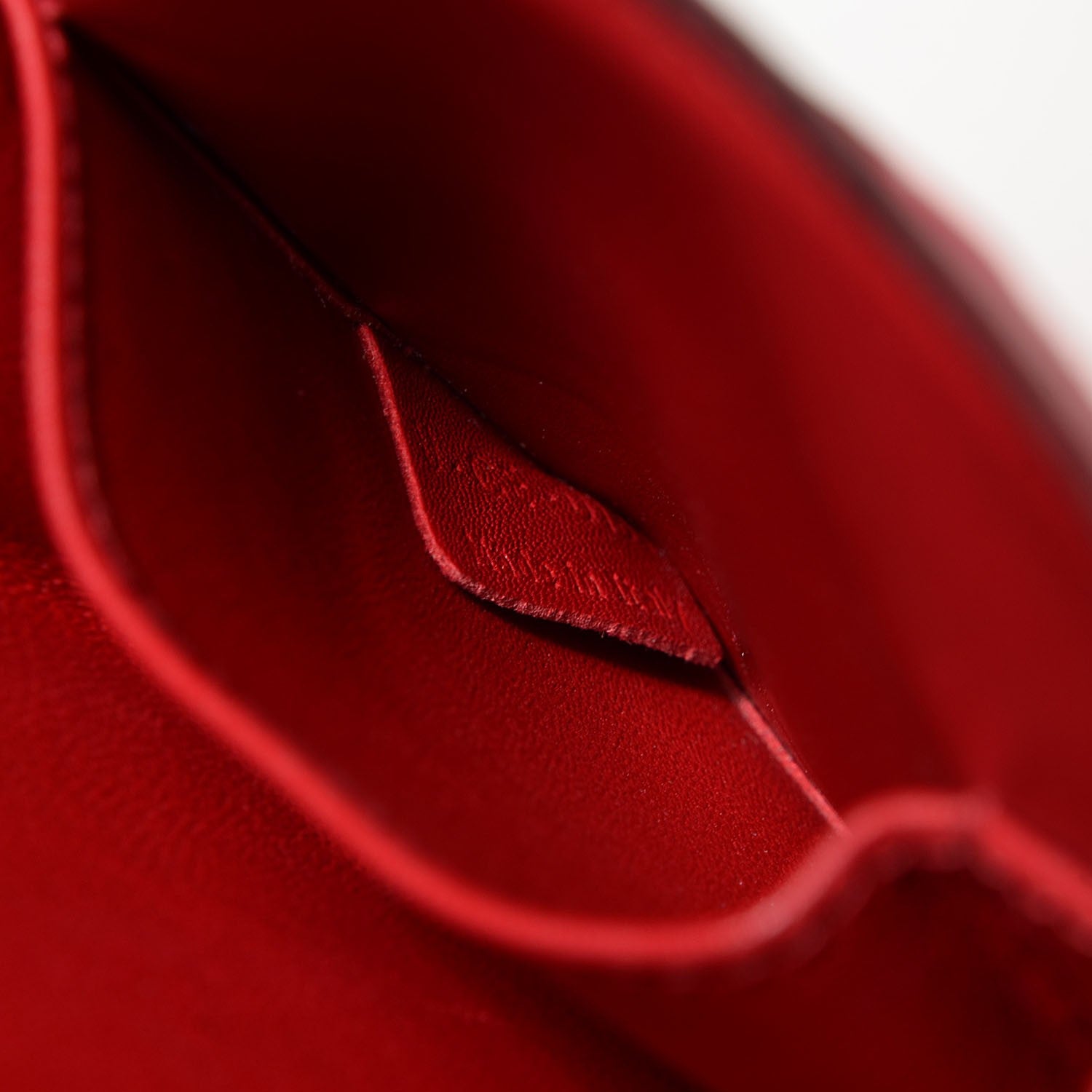 Celine Python Medium Classic Box Red 8 of 8