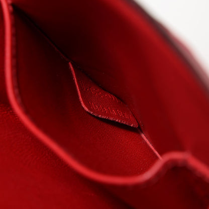 Celine Python Medium Classic Box Red 8 of 8