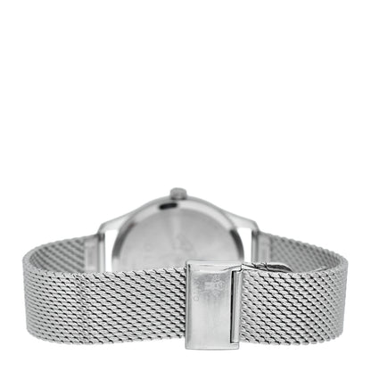 Gucci Stainless Steel Mother of Pearl 36mm G-Timeless Charm Quartz Watch 3 of 5