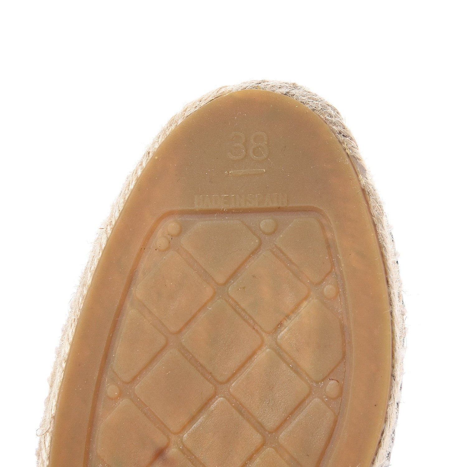 Chanel Patent CC Espadrilles 38 Black 8 of 9