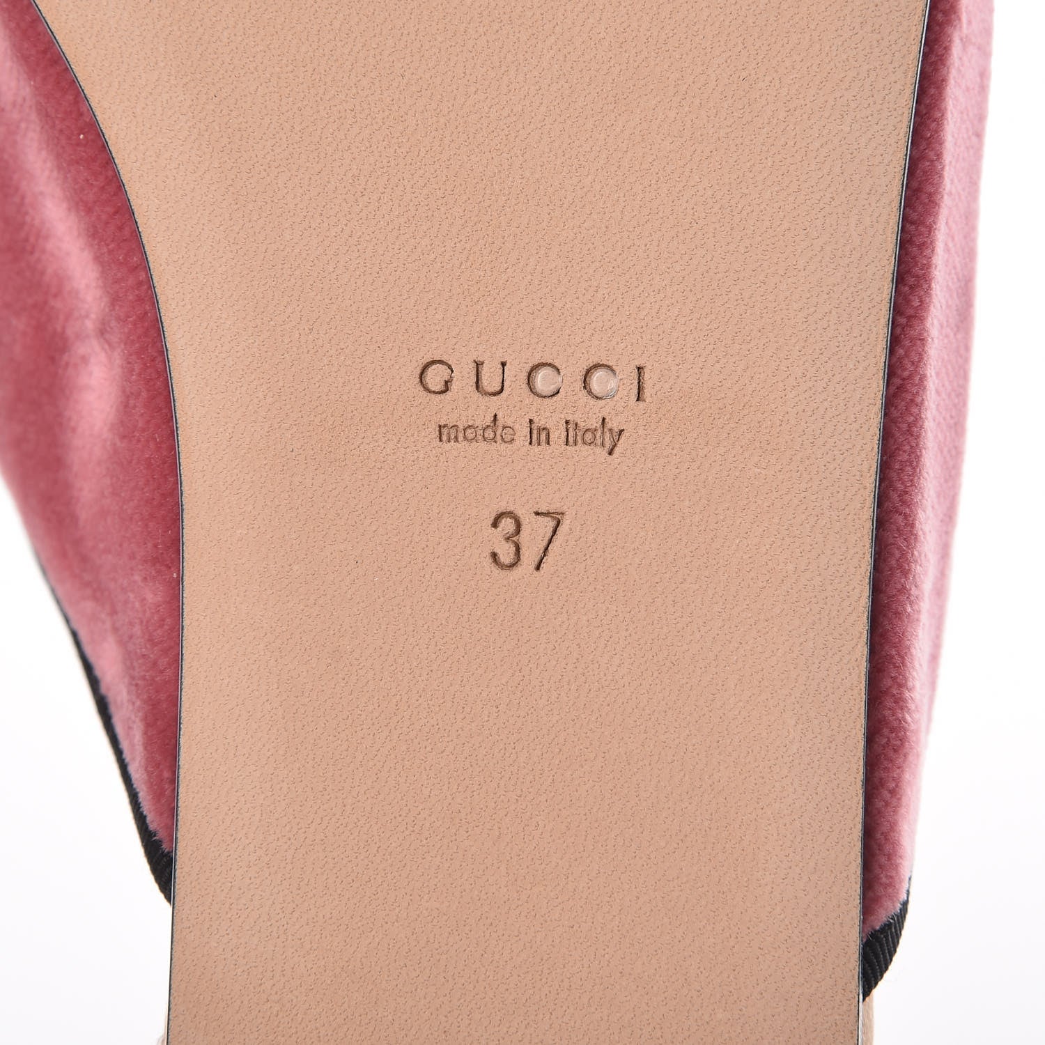 Gucci Velvet Silk Embellished Platform Detachable Slide 37 Tibet Red 14 of 16