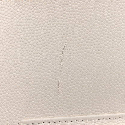 Chanel Caviar Quilted Wallet On Chain WOC White 13 of 17