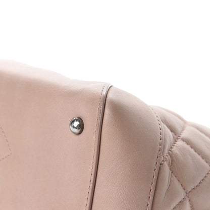 Chanel Calfskin Quilted Small Easy Shopping Tote Light Pink 15 of 18