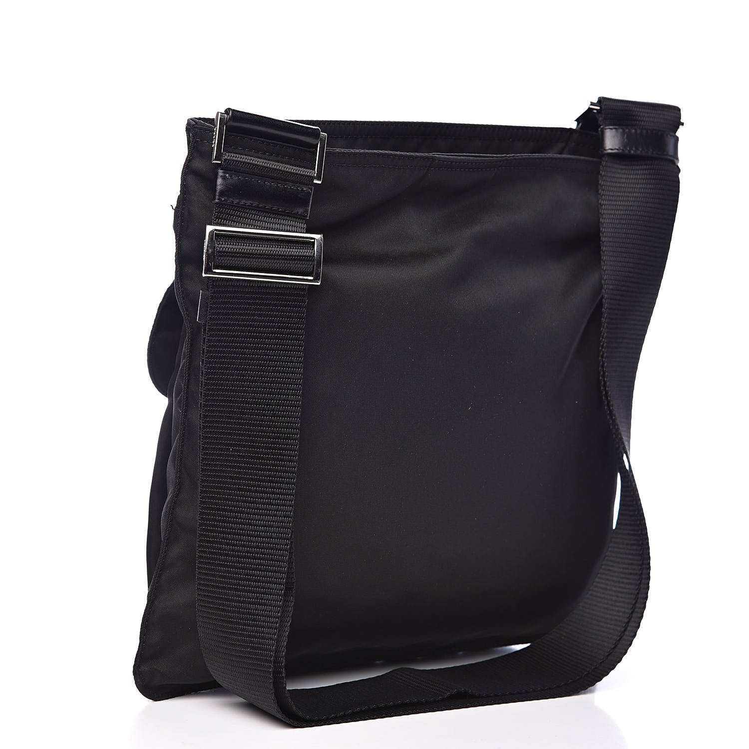 Prada Nylon Vela Messenger Black 3 of 10