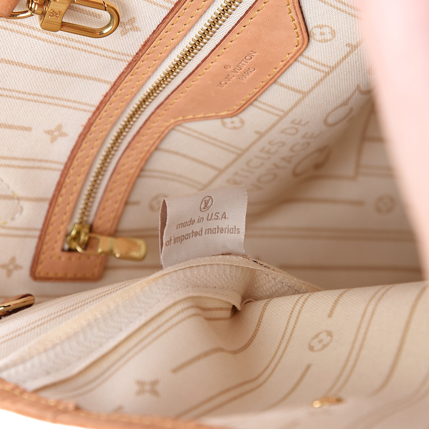Louis Vuitton Damier Azur Neverfull MM 10 of 17