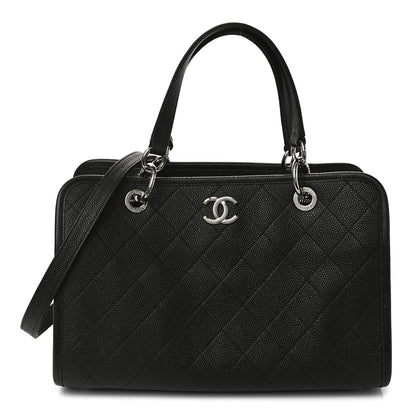 Chanel Caviar Stitched Shopping Tote Black 1 of 11