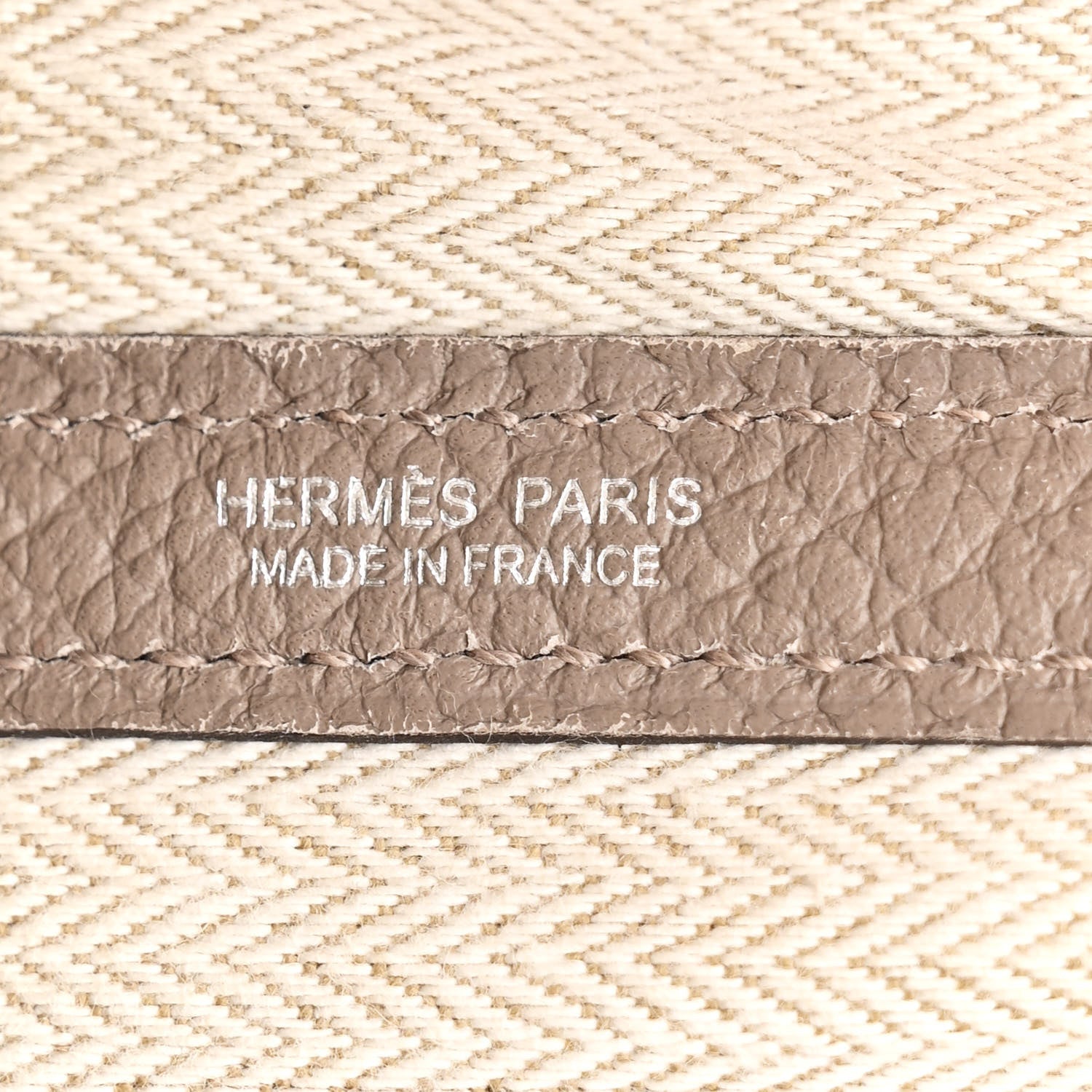 Hermes Vache Country Garden Party 36 MM Gris Asphalte 6 of 10