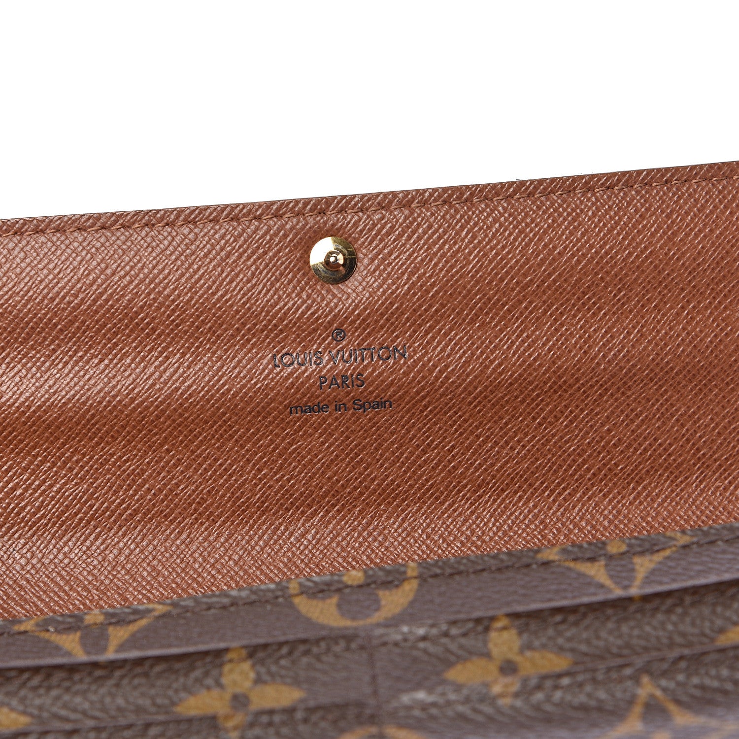 Louis Vuitton Monogram Sarah Wallet 6 of 13