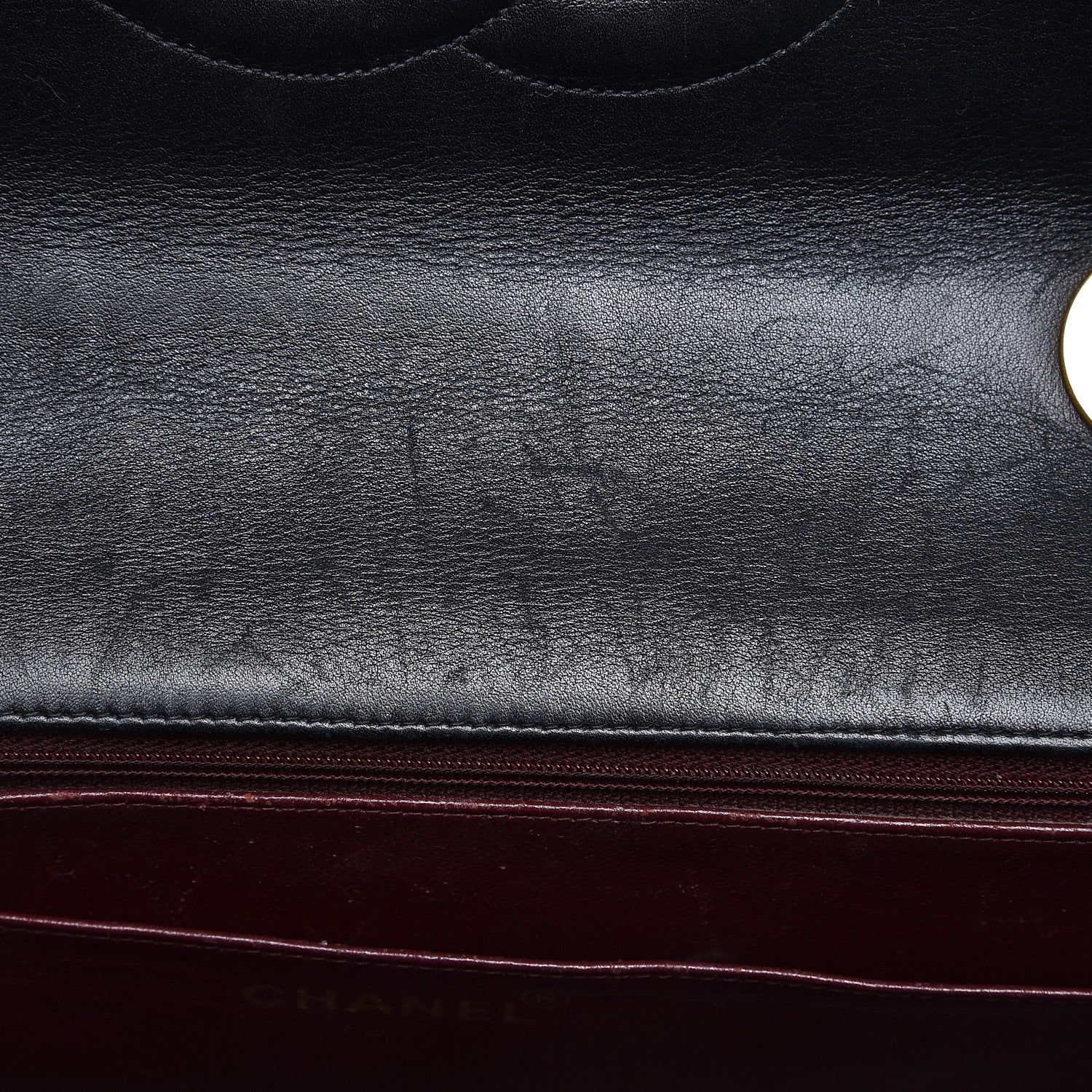 Chanel Lambskin XL Jumbo Flap Black 9 of 18