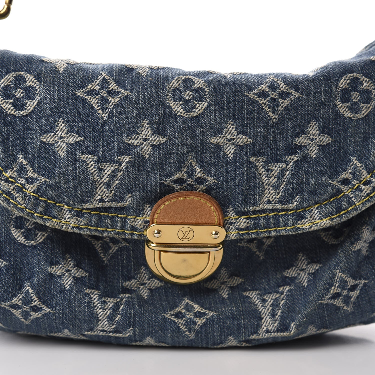 Louis Vuitton Monogram Denim Mini Pleaty Blue 12 of 12