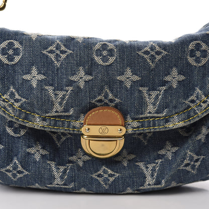 Louis Vuitton Monogram Denim Mini Pleaty Blue 12 of 12
