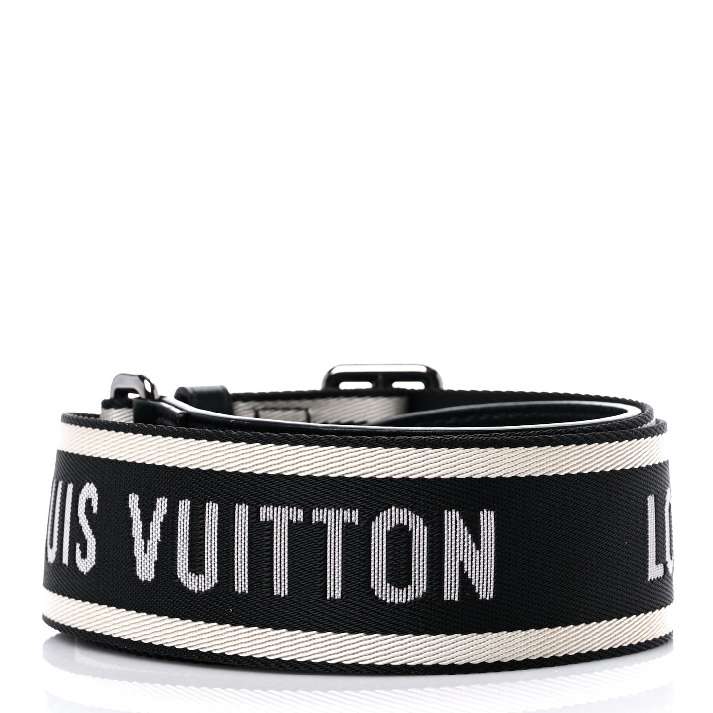 Monogram Multi Pochette Accessories Shoulder Strap Black Ivory